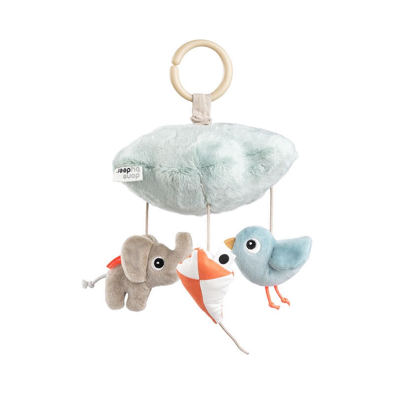   מובייל מנגן לתינוק תכלת done by deer